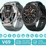 grey fitness smartwatch