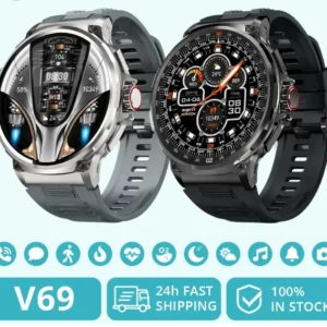 grey fitness smartwatch