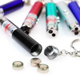 keychain LED flashlight laser pen UK