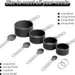 measuring cups and spoons set 4