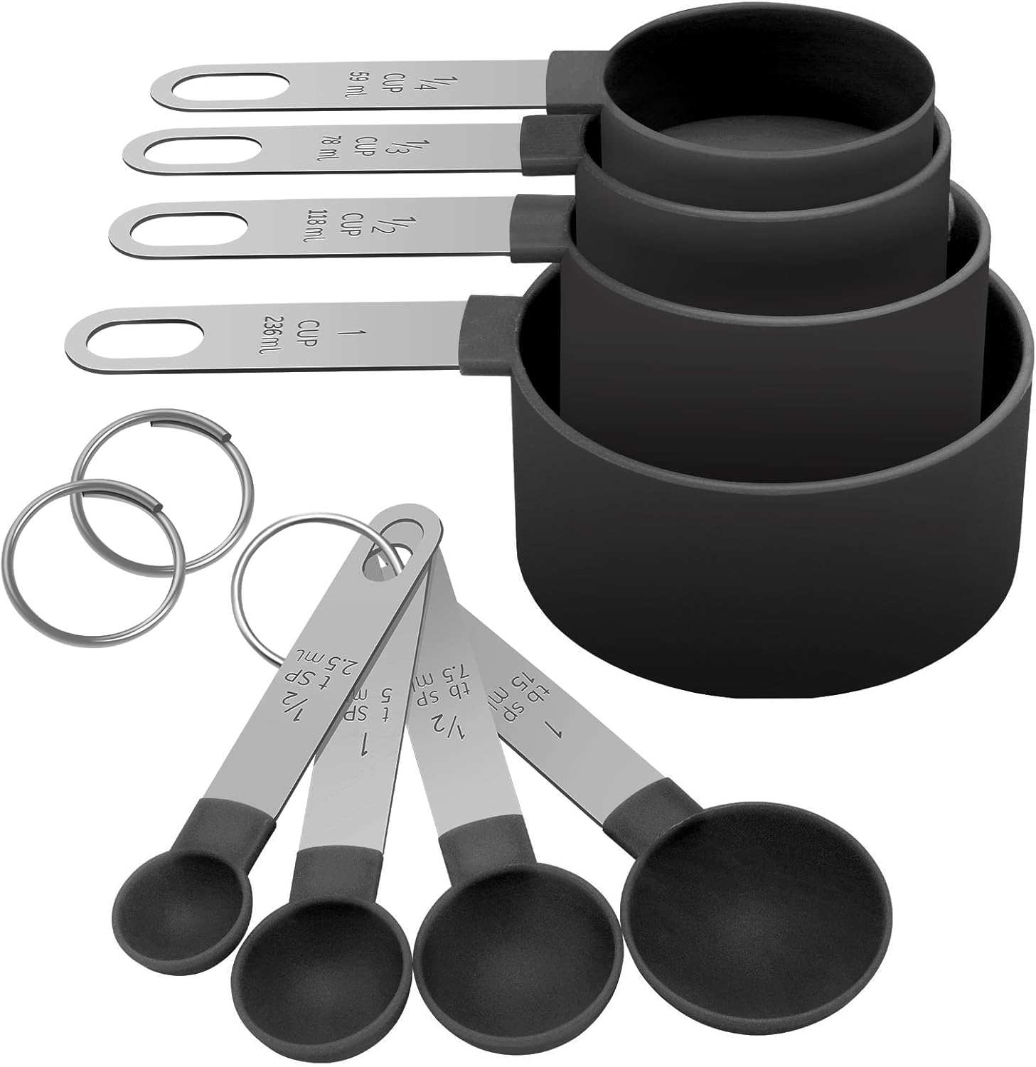 measuring cups and spoons set