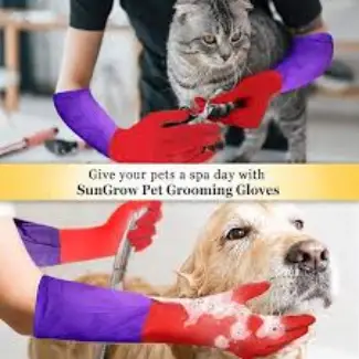 pet grooming glove UK