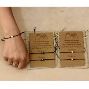 pinky promise friendship bracelet