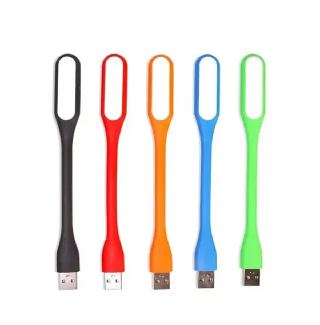portable mini usb led bendable lamp