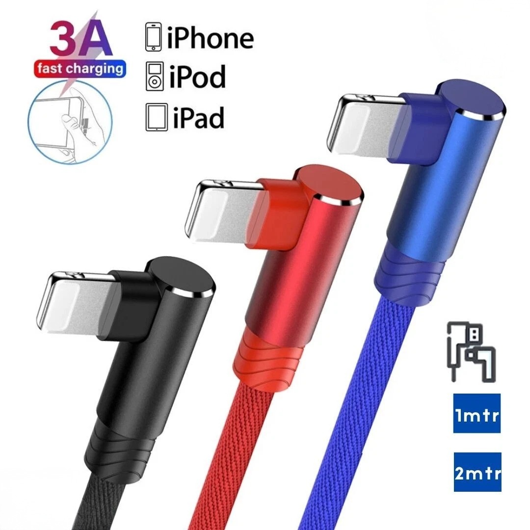 right angle iphone cable