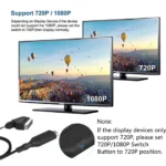 scart to hdmi with 5m cable 3 9