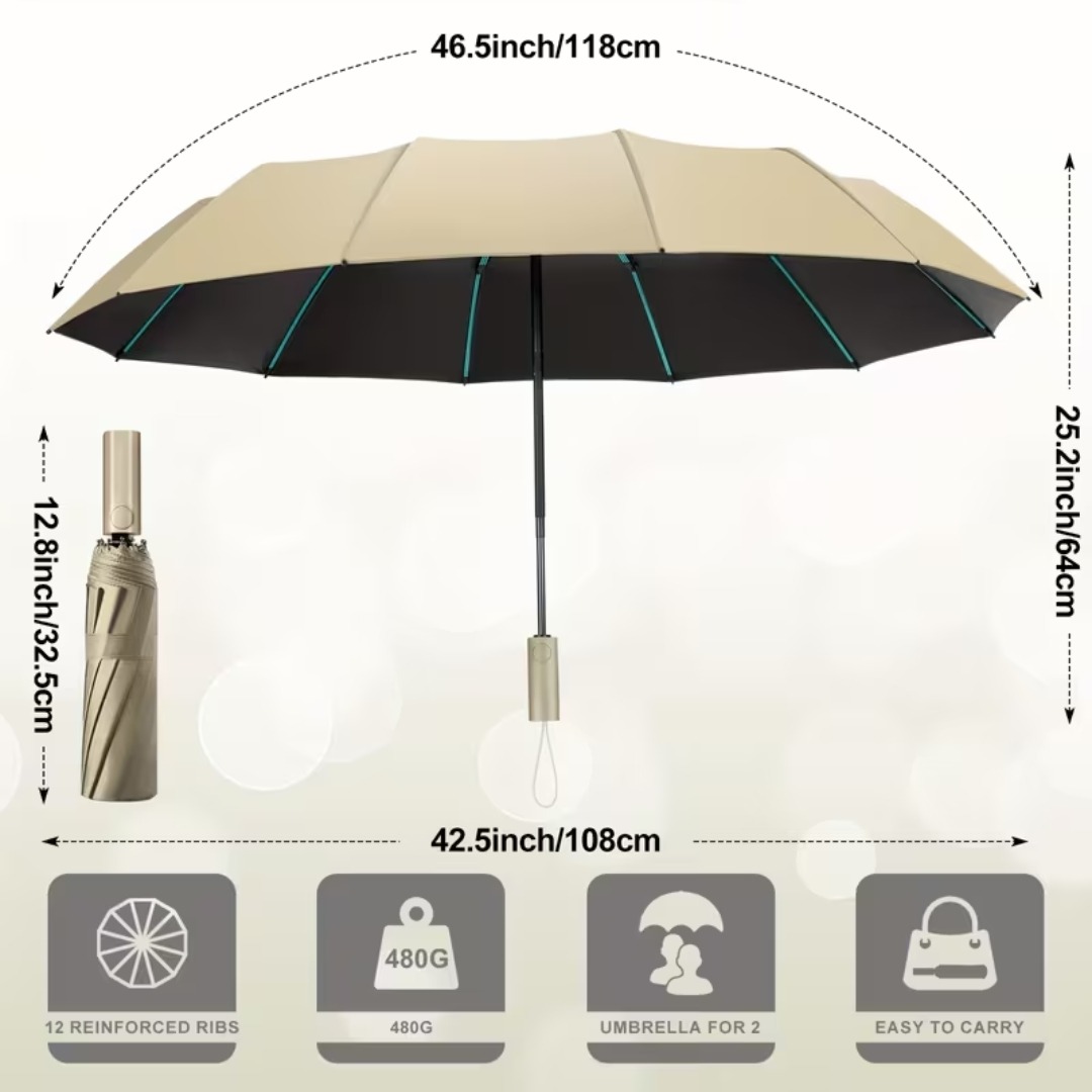 strong automatic folding umbrella (1)