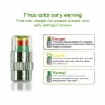 tyre valve caps indicator
