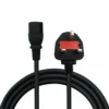 uk 3 pin to c13 lead