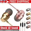 wired earphones with deep bass