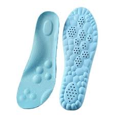 Light Blue Shock Absorbing Insoles