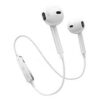 S6 Bluetooth Earbuds in white color
