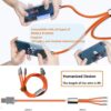 Short 3 in 1 Charging Cable (2)