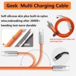 Short 3 in 1 Charging Cable (3)