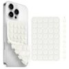 Silicone Suction Pad Phone Mount white