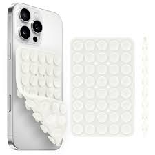 Silicone Suction Pad Phone Mount white