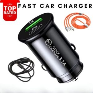 qc3.0 car charger bundle