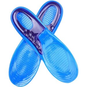 shock absorbing shoe insoles