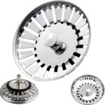 sink strainer stopper set