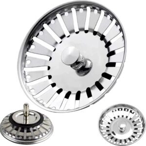 sink strainer stopper set