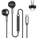 usb c headphones with mic